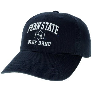 navy hat with embroidered Penn State PSU Blue Band